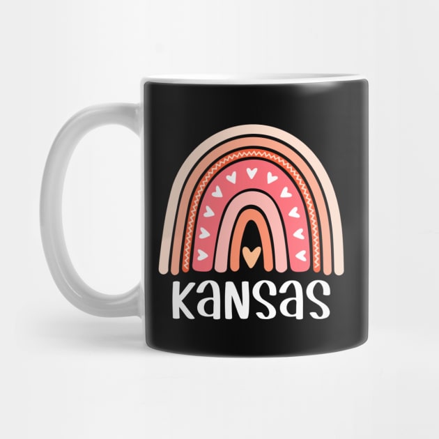 Kansas Rainbow for Women and Girls by JKFDesigns